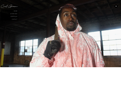 actorcarlbrown.com snapshot