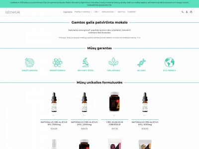 labnature.lt snapshot