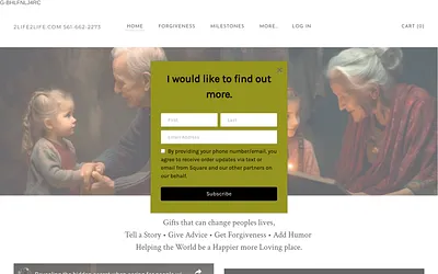 www.2life2life.com snapshot