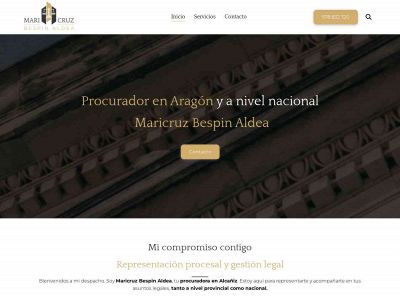 www.bespinprocuralcañiz.com snapshot
