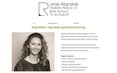 lenesregnskab.dk snapshot
