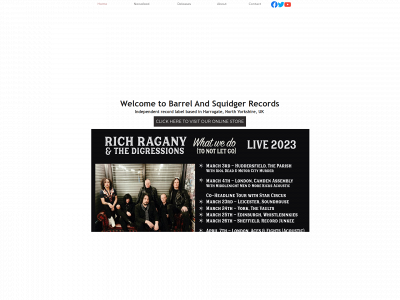 barrelandsquidger.co.uk snapshot