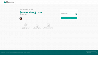 jessversteeg.com snapshot