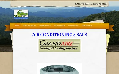 airconditioning4sale.com snapshot