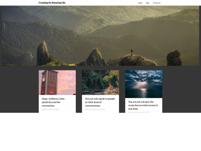 creatinganamazinglife.org snapshot