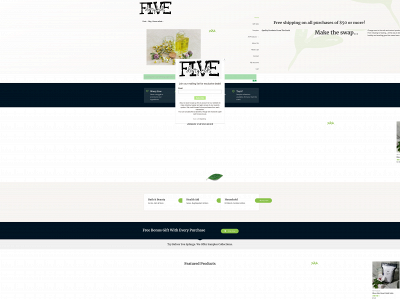 fivedirtykids.com snapshot