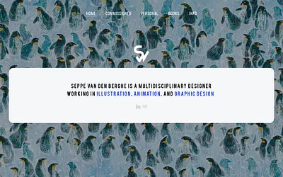 www.seppevandenberghe.com snapshot