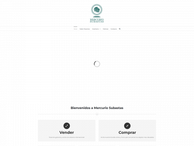 mercuriosubastas.com snapshot