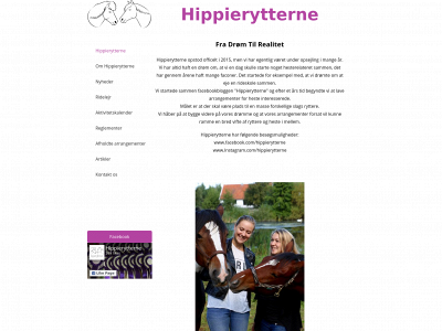 hippierytterne.dk snapshot