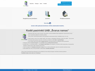 svarusnamas.lt snapshot