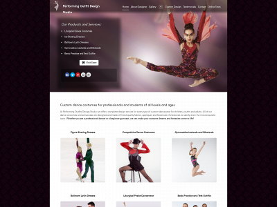dancecostumestudio.com snapshot