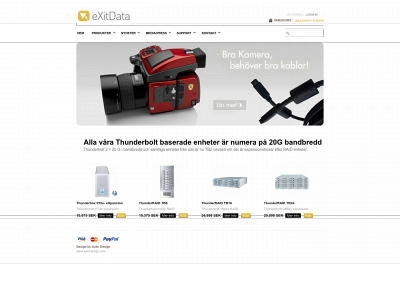 www.exitdata.se snapshot