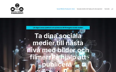 socialmediaproducent.se snapshot