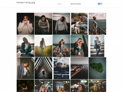 kaspervang.dk snapshot