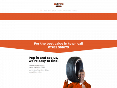 pro-techtyres.co.uk snapshot