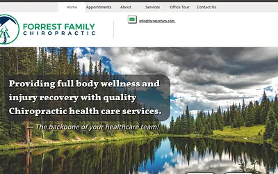forrestchiro.com snapshot