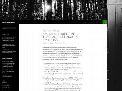 anxietyessentials.com snapshot