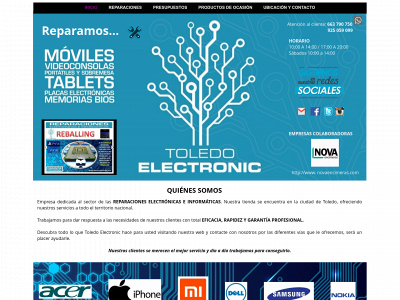 electronictoledo.com snapshot