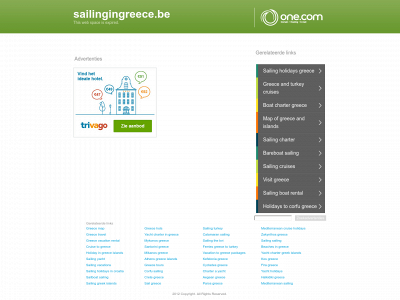 sailingingreece.be snapshot