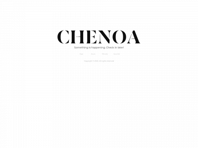 chenoa.se snapshot