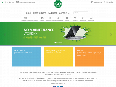 gorentals.co.za snapshot