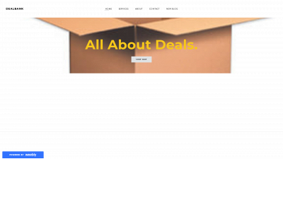 dealbag.weebly.com snapshot