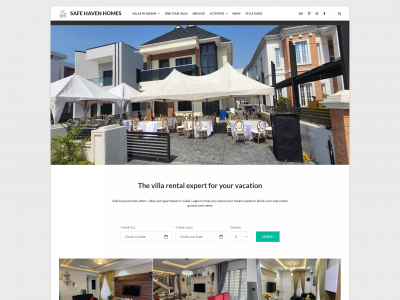 safehavenhomes.ng snapshot