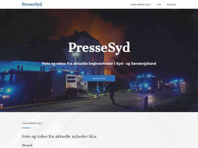 pressesyd.dk snapshot