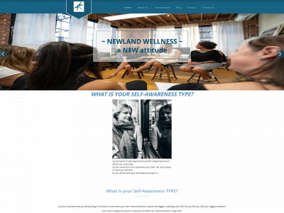 newlandwellness.com snapshot