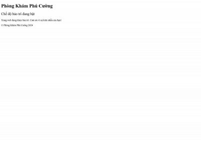 phongkhamphucuong.com snapshot