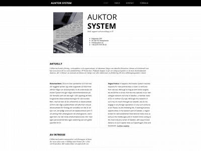 auktor.se snapshot
