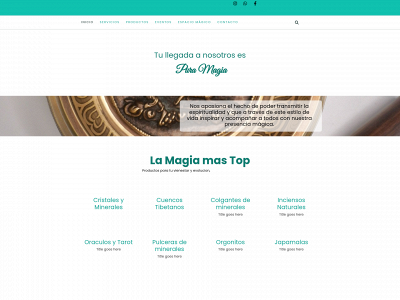 www.lapresenciamagica.com snapshot