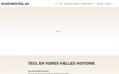 kunstmedtegl.dk snapshot