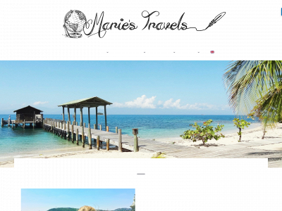 mariestravels.com snapshot