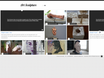 art-sculpture.be snapshot