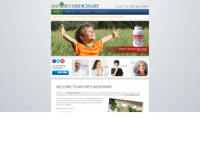 naturesmedicinary.net snapshot