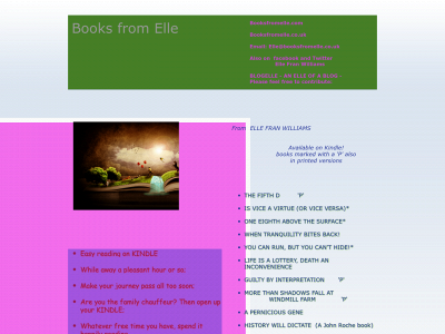 booksfromelle.co.uk snapshot
