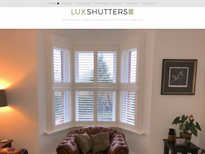 luxshutters.co.uk snapshot