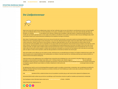 liedjestovenaar.nl snapshot