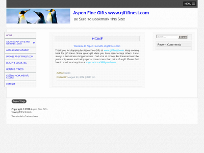 giftfinest.com snapshot