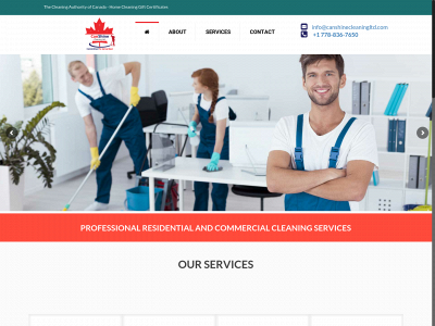 canshinecleaningltd.com snapshot