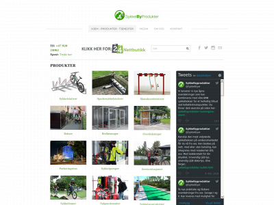 sykkelbyprodukter.no snapshot