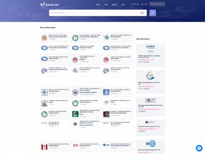 bideshijobs.com snapshot