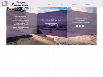 europeanrecoverycoach.com snapshot