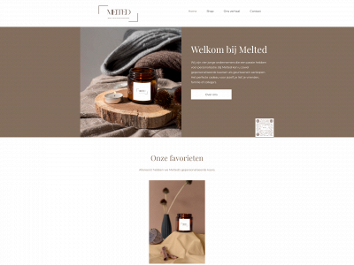 meltedcandles.be snapshot