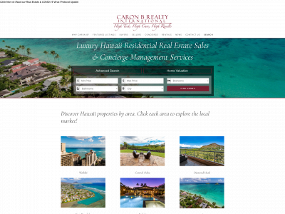 caronbrealty.com snapshot