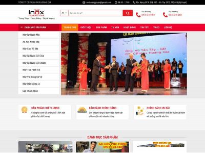 inoxhoanggia.com snapshot