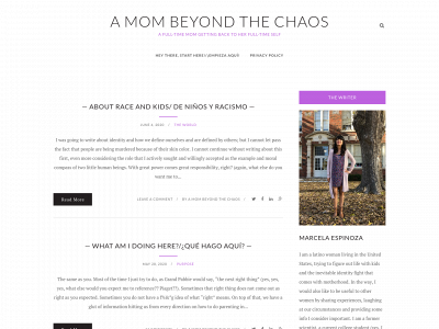 amombeyondthechaos.com snapshot