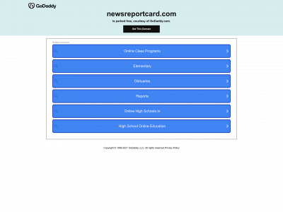 newsreportcard.com snapshot