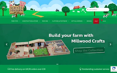 beattiestoybarn.com snapshot